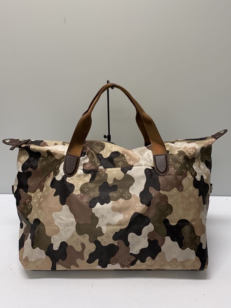 russet Boston Bag Nylon Multicolor Camouflage 3