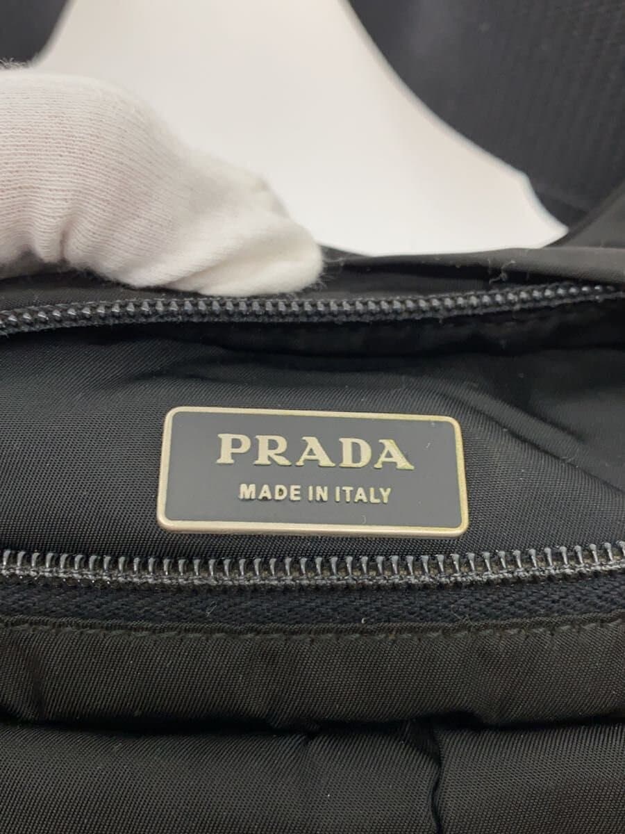 PRADA Shoulder Bag Nylon Black 5