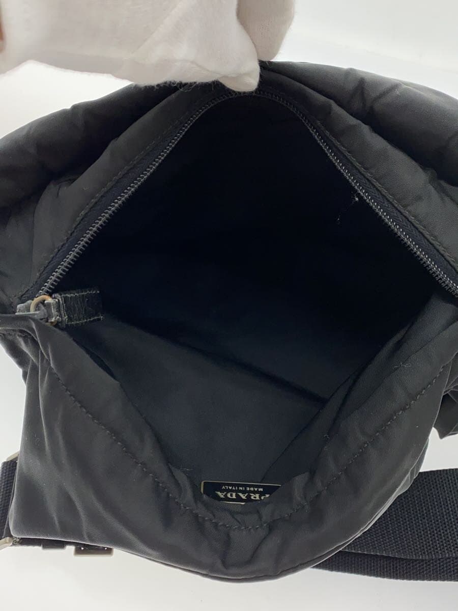 PRADA Shoulder Bag Nylon Black 6
