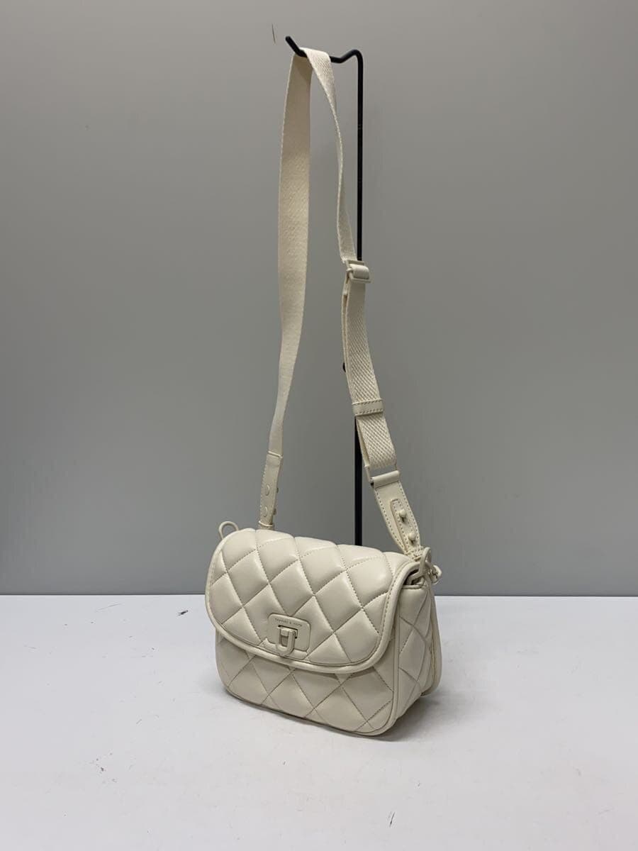 CHARLES&KEITH Cressida Crossbody Bag Shoulder Bag -- WHT 80782260 2