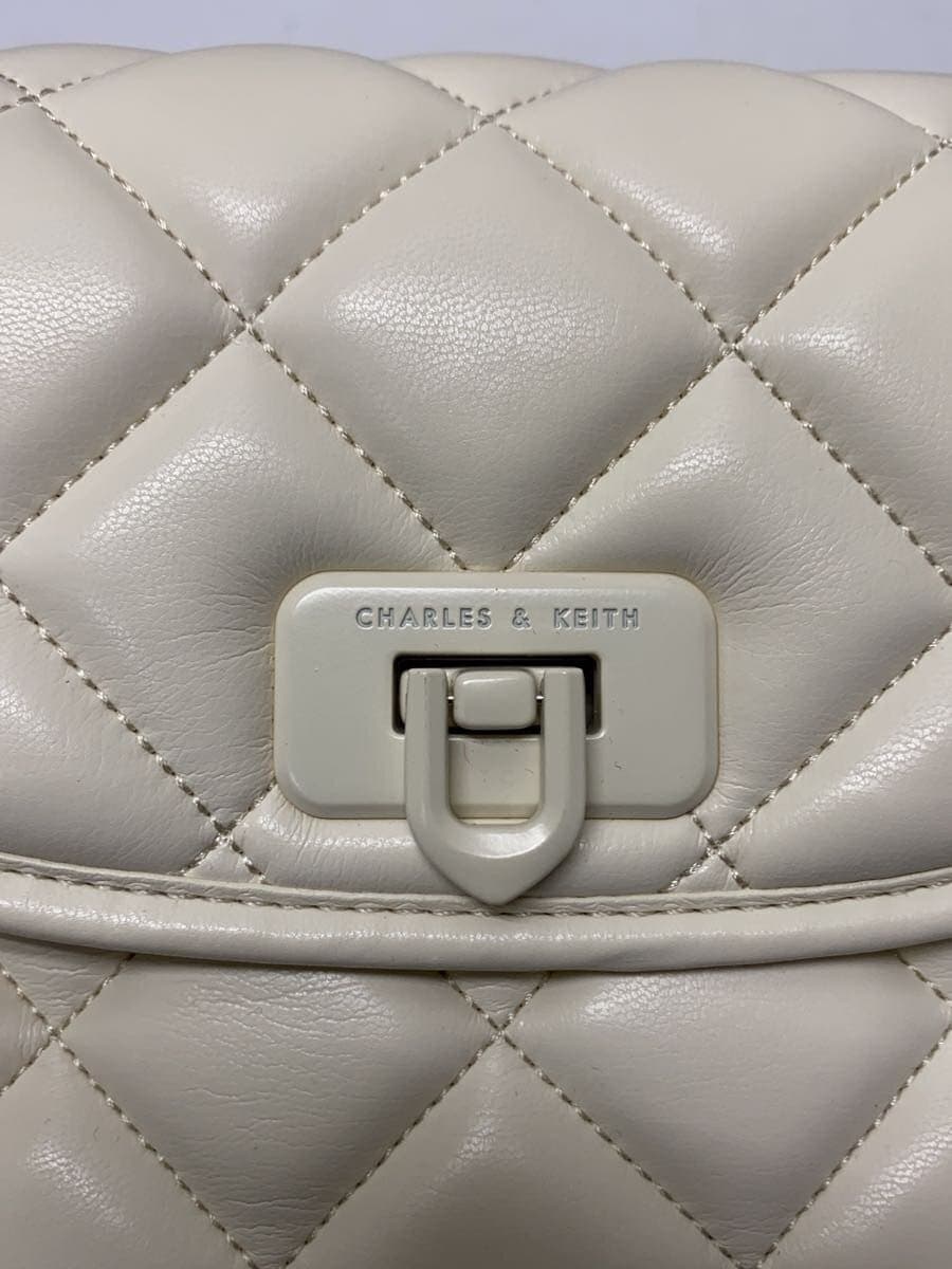 CHARLES&KEITH Cressida Crossbody Bag Shoulder Bag -- WHT 80782260 5