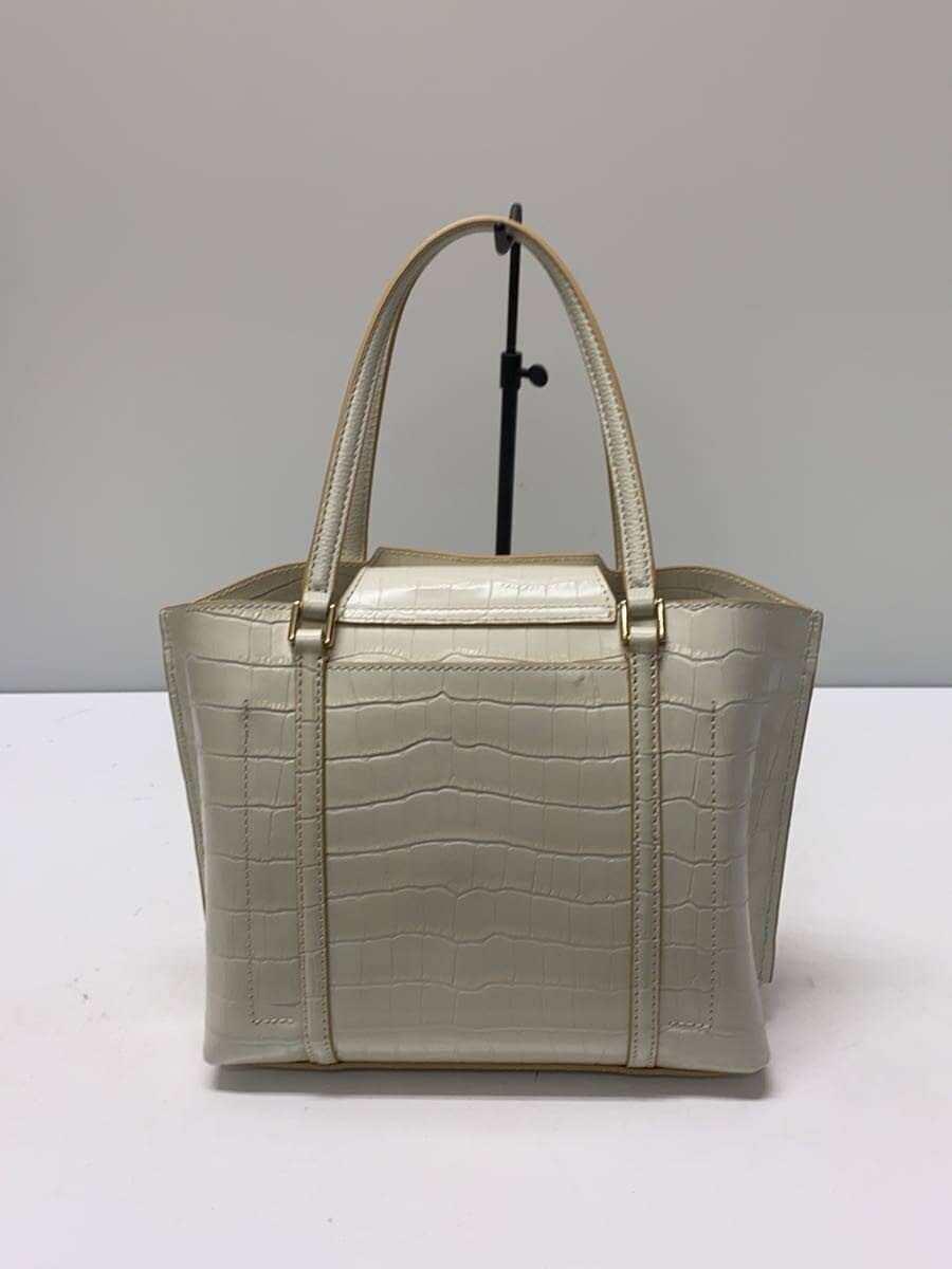 COLE HAAN Small Everyday Handbag Leather WHT 3