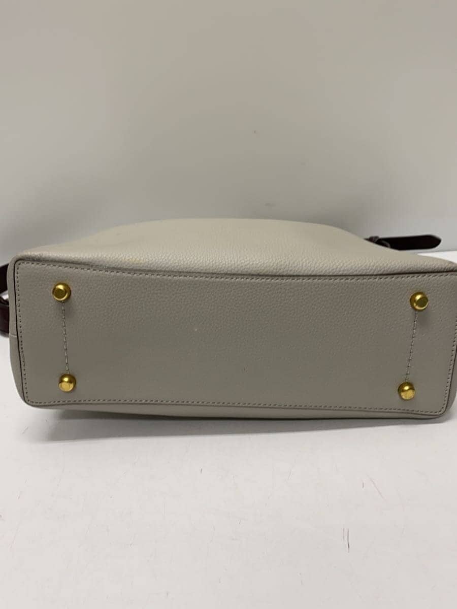 COACH Willow Shoulder Bag_Color Block Leather GRY C2590 4