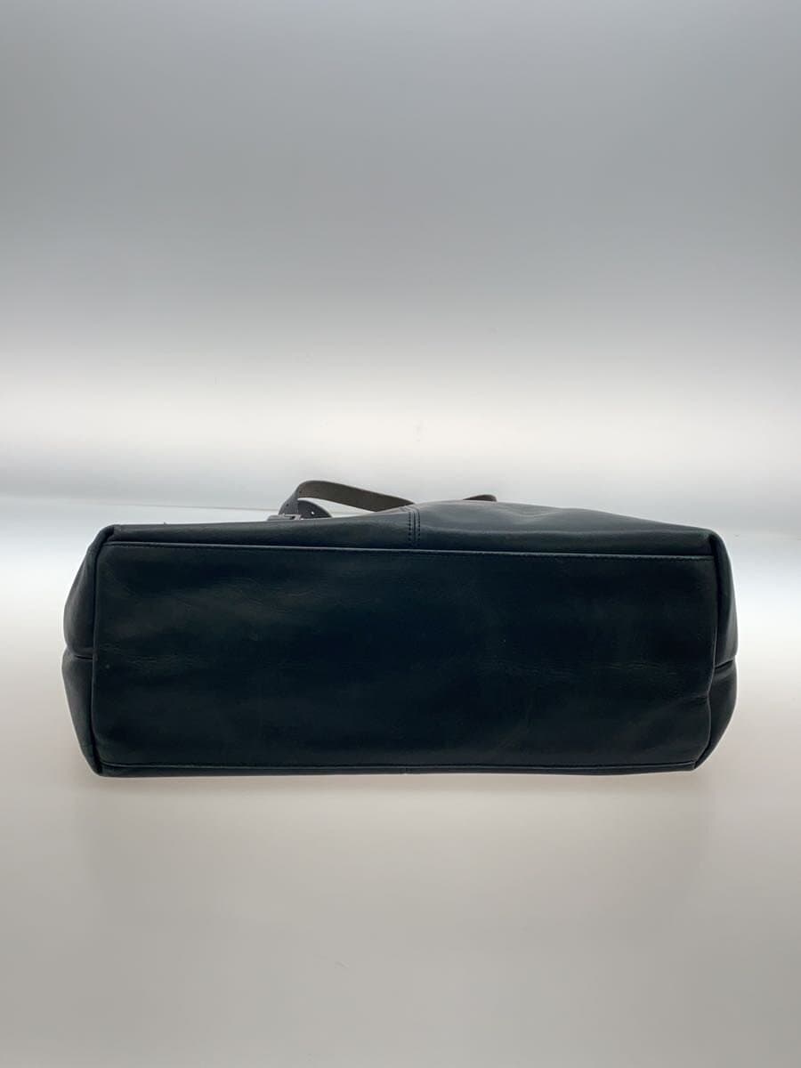 WJK Tote Bag Leather GRN Solid 4