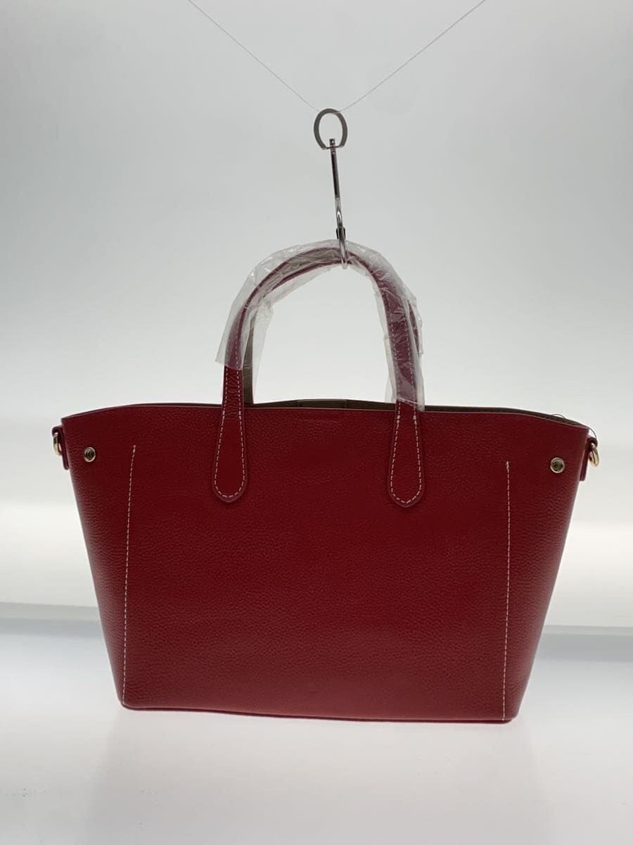 BARCOS Handbag Leather RED Solid 3