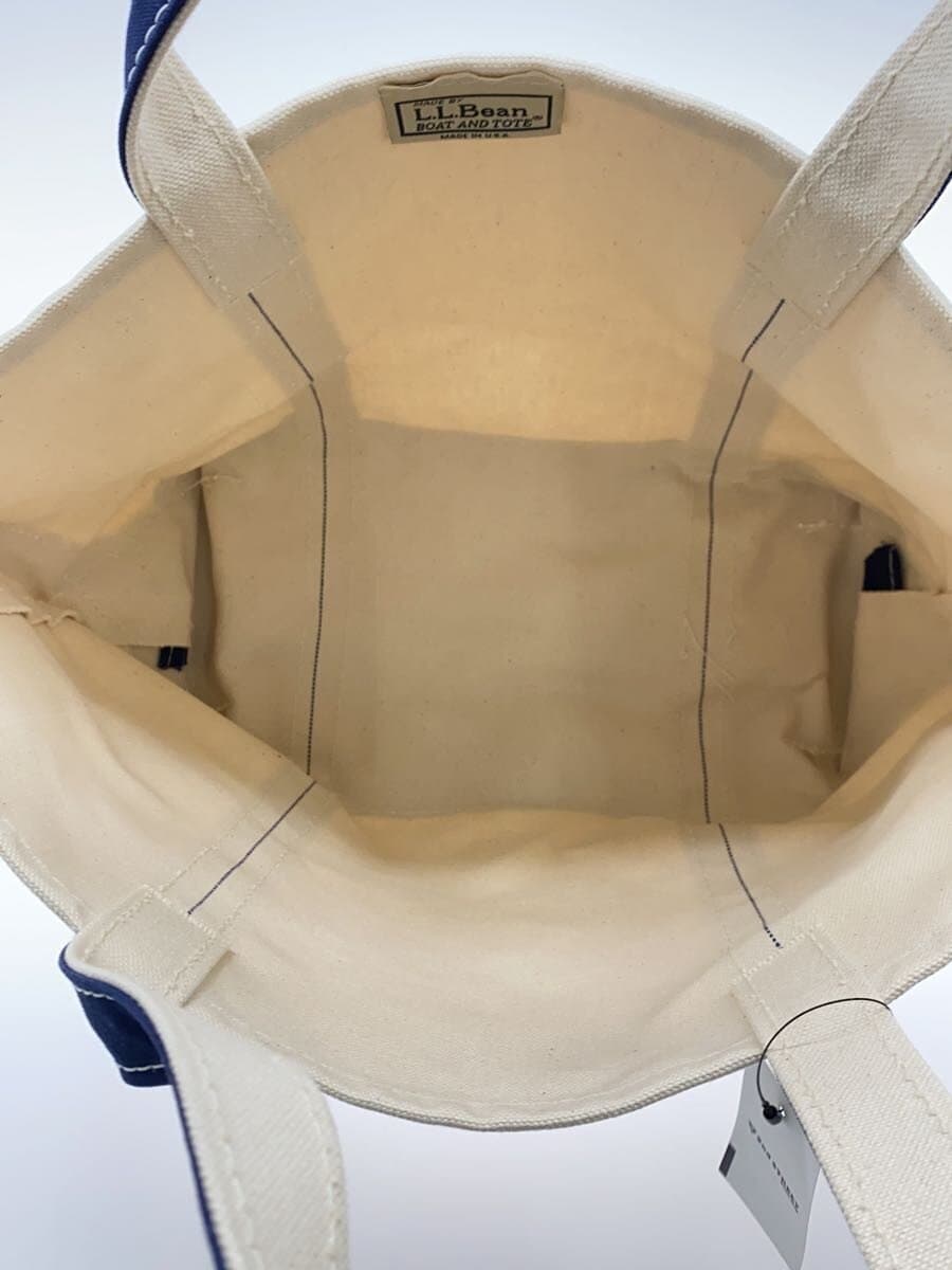 L.L.Bean Tote Bag BLU Solid 6