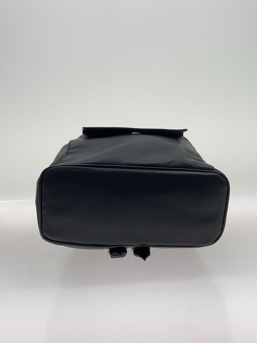 BREE Backpack Leather BLK Solid 4