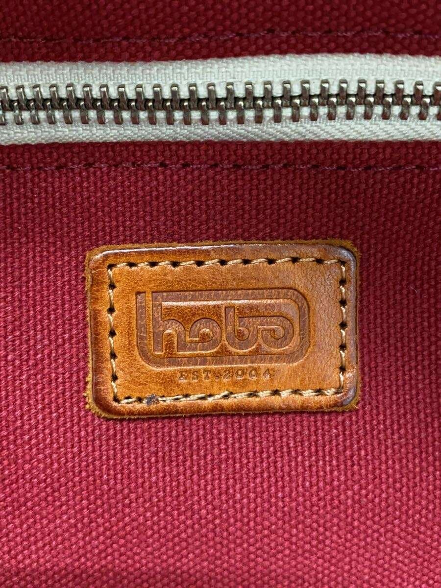 hobo Tote Bag Canvas RED Solid 5