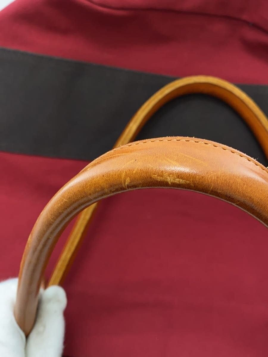 hobo Tote Bag Canvas RED Solid 7