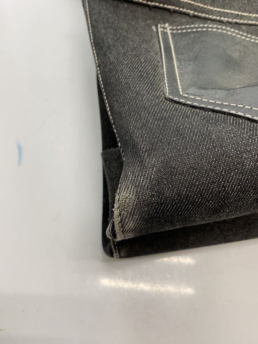 Christian Dior Tote Bag Cotton BLK BM-1001 8