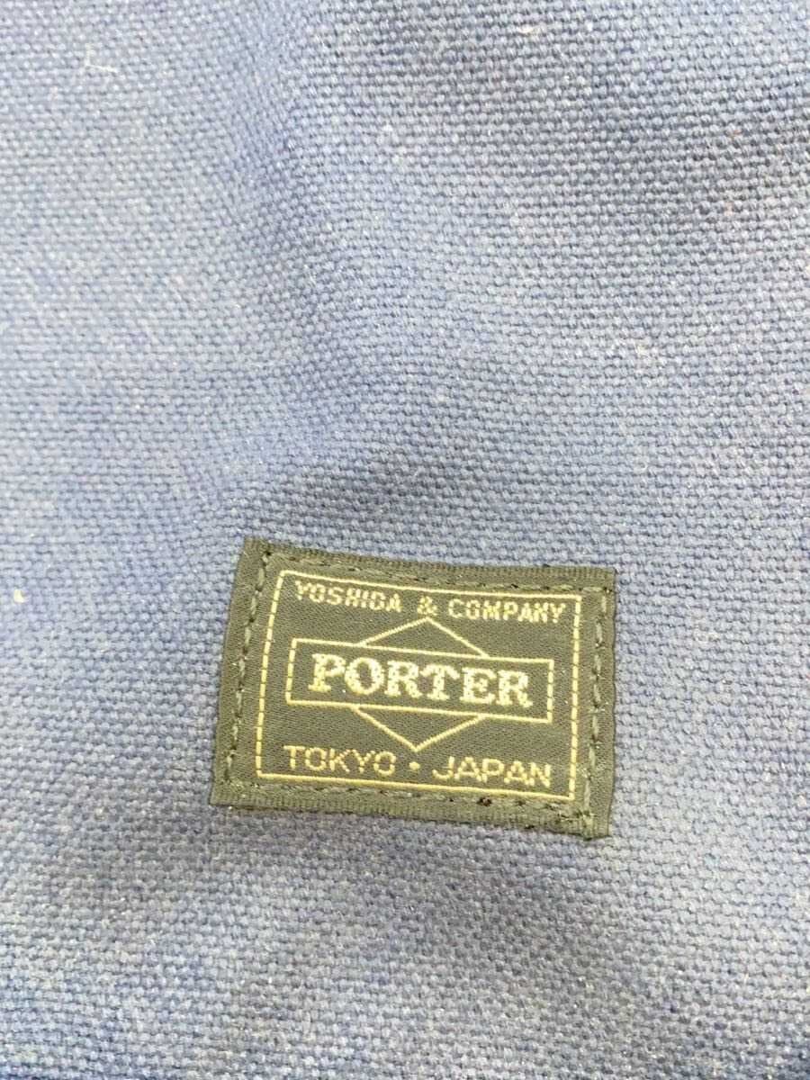PORTER x B Jirushi YOSHIDA Shoulder Bag Canvas Multicolor Solid 5