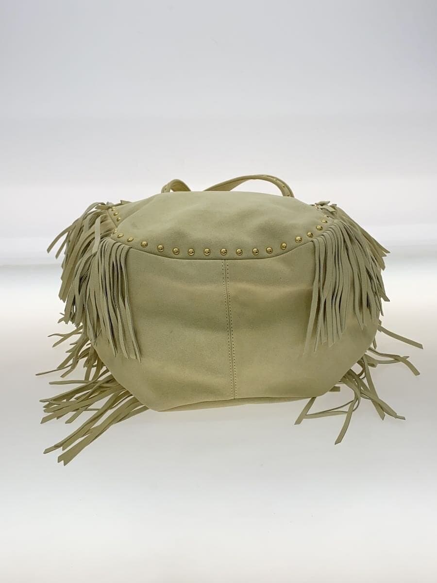 COACH Shoulder Bag Suede IVO Solid Color 16734 BELLA Bella Fringed Suede 4
