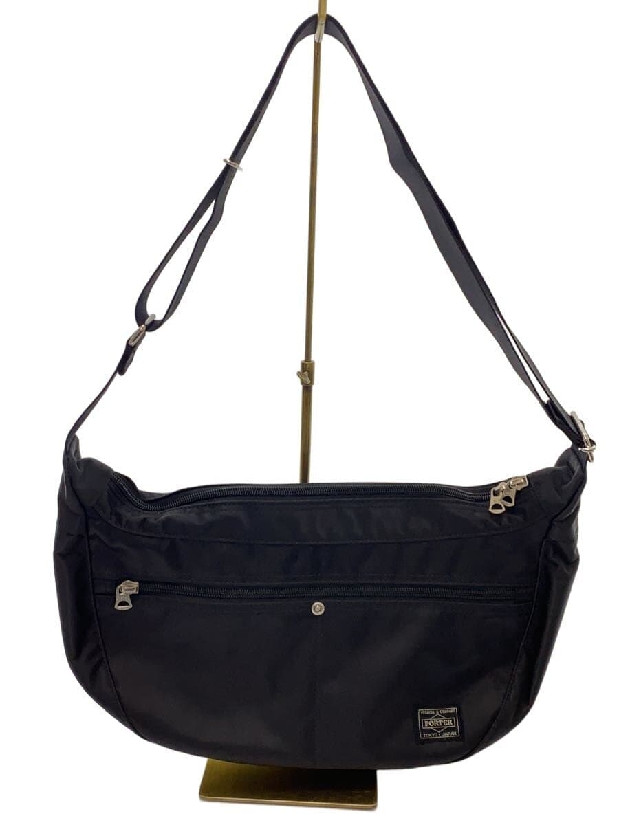 PORTER shoulder bag -- BLK plain