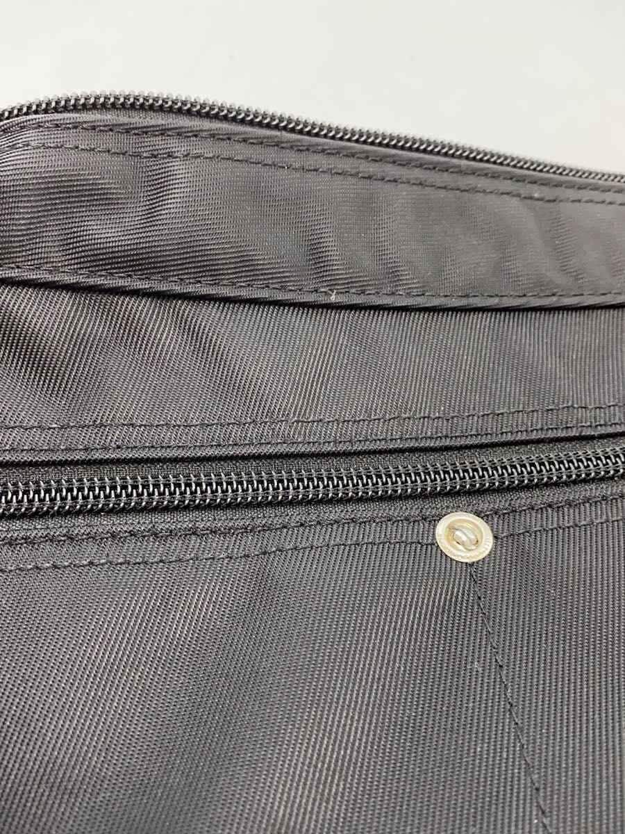 PORTER shoulder bag -- BLK plain 7