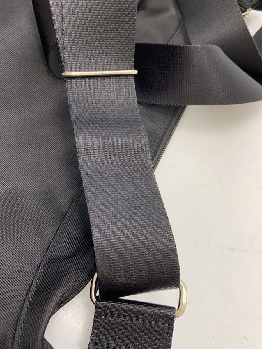 PORTER shoulder bag -- BLK plain 9