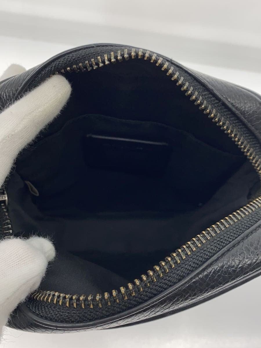 COACH Shoulder Bag Leather BLK c2444-cp178 6