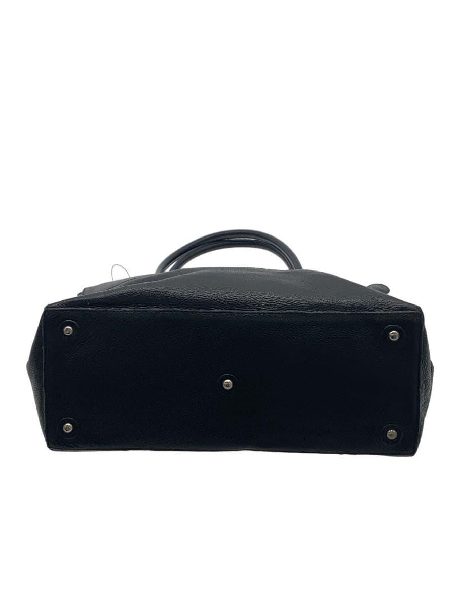 Pid Tote Bag Leather BLK Solid 4