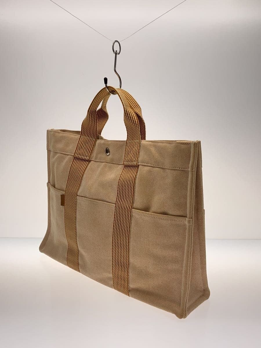 HERMES Tote Bag Canvas ORN 2