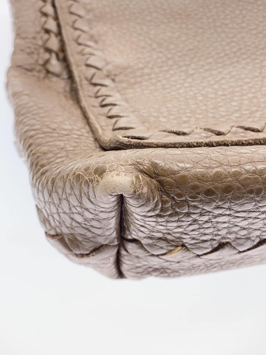 BOTTEGA VENETA Shoulder Bag Leather BRW Solid 221065 VK780 1000 8
