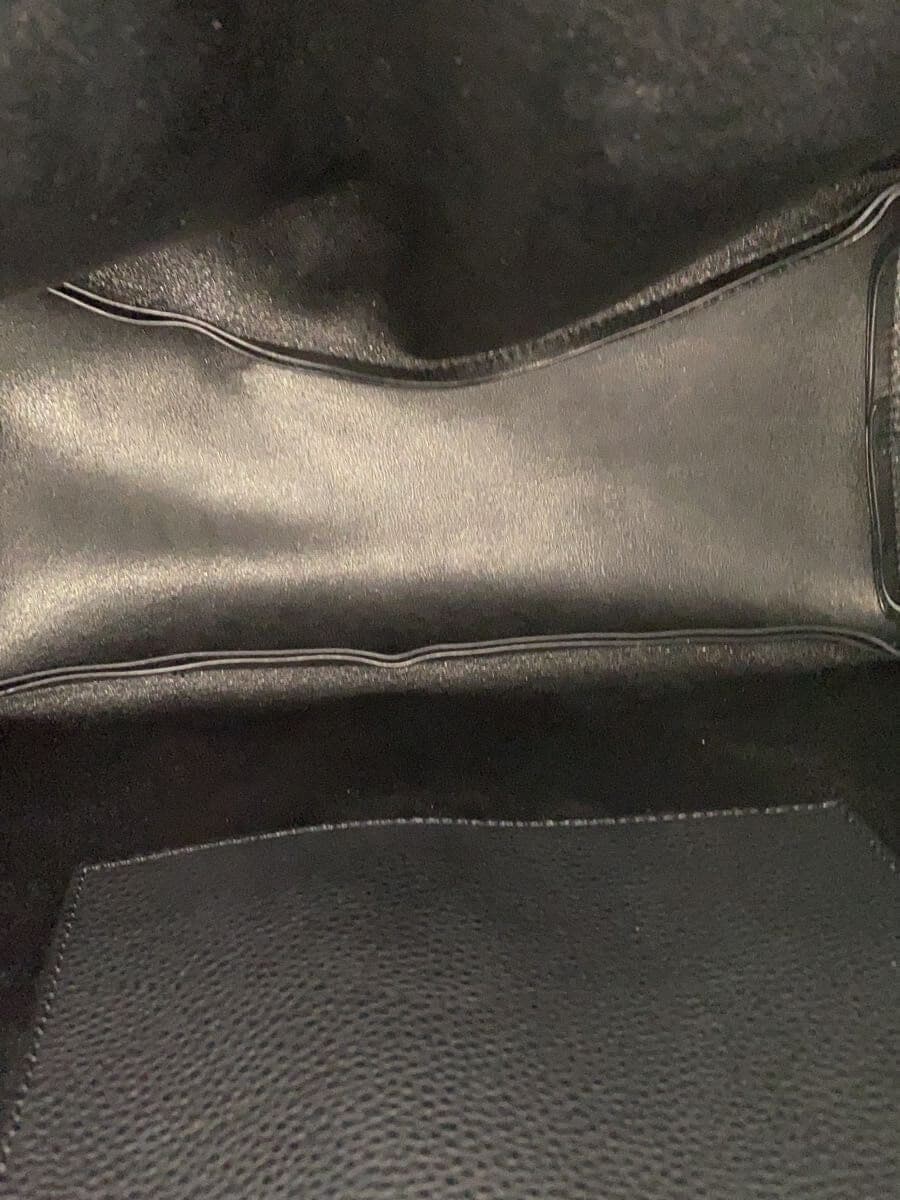 TOPKAPI Shoulder Bag Faux Leather BLK Solid 5