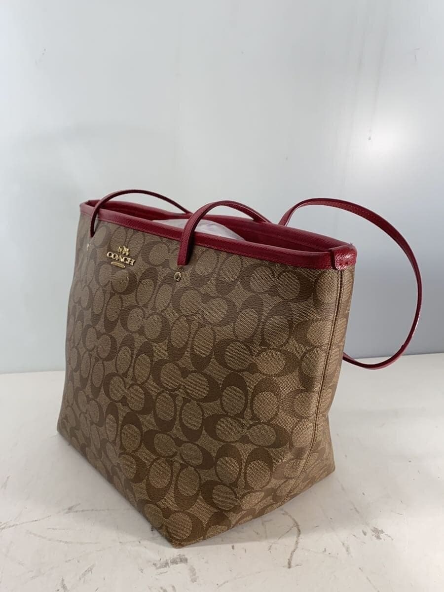 COACH Tote Bag BRW All Over Pattern 2