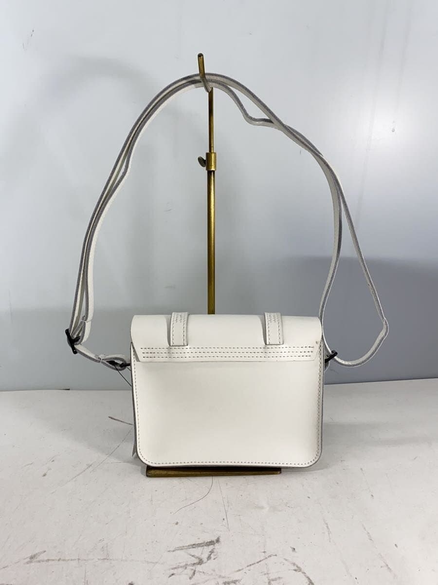 Dr.Martens Shoulder Bag Leather WHT Solid 3