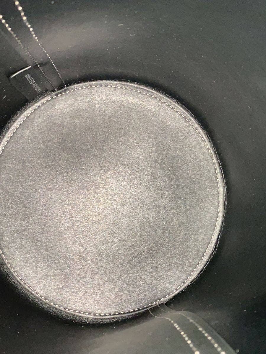 UNITED ARROWS Shoulder Bag Leather BLK Solid 5