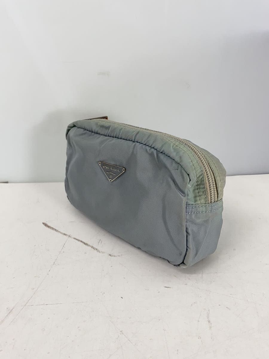 PRADA Pouch Nylon IDG Solid 2