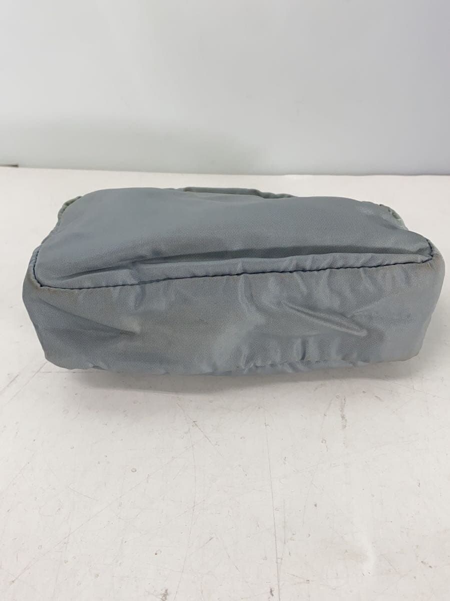 PRADA Pouch Nylon IDG Solid 4