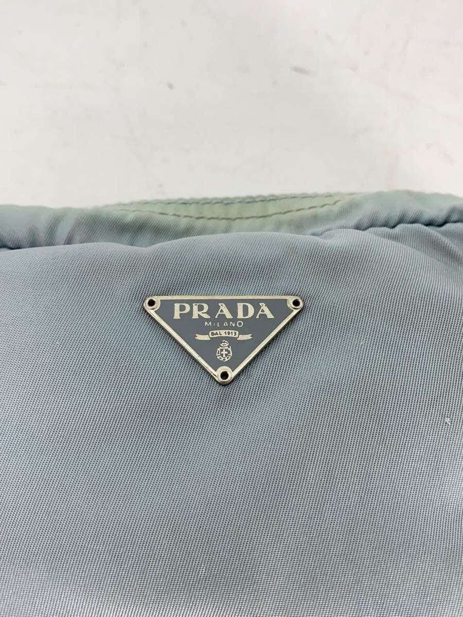 PRADA Pouch Nylon IDG Solid 5