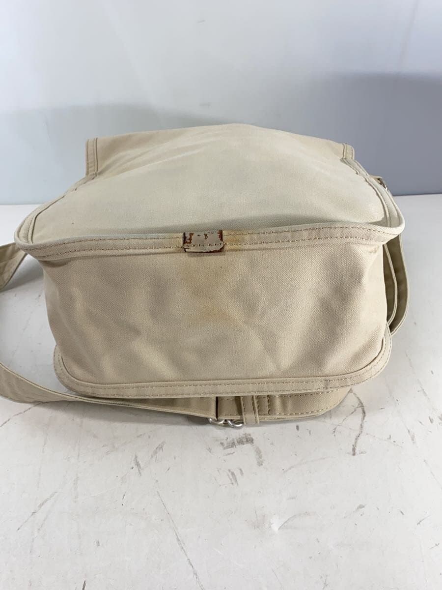 PORTER GIRL Shoulder Bag Canvas CRM Solid 667-09471 4