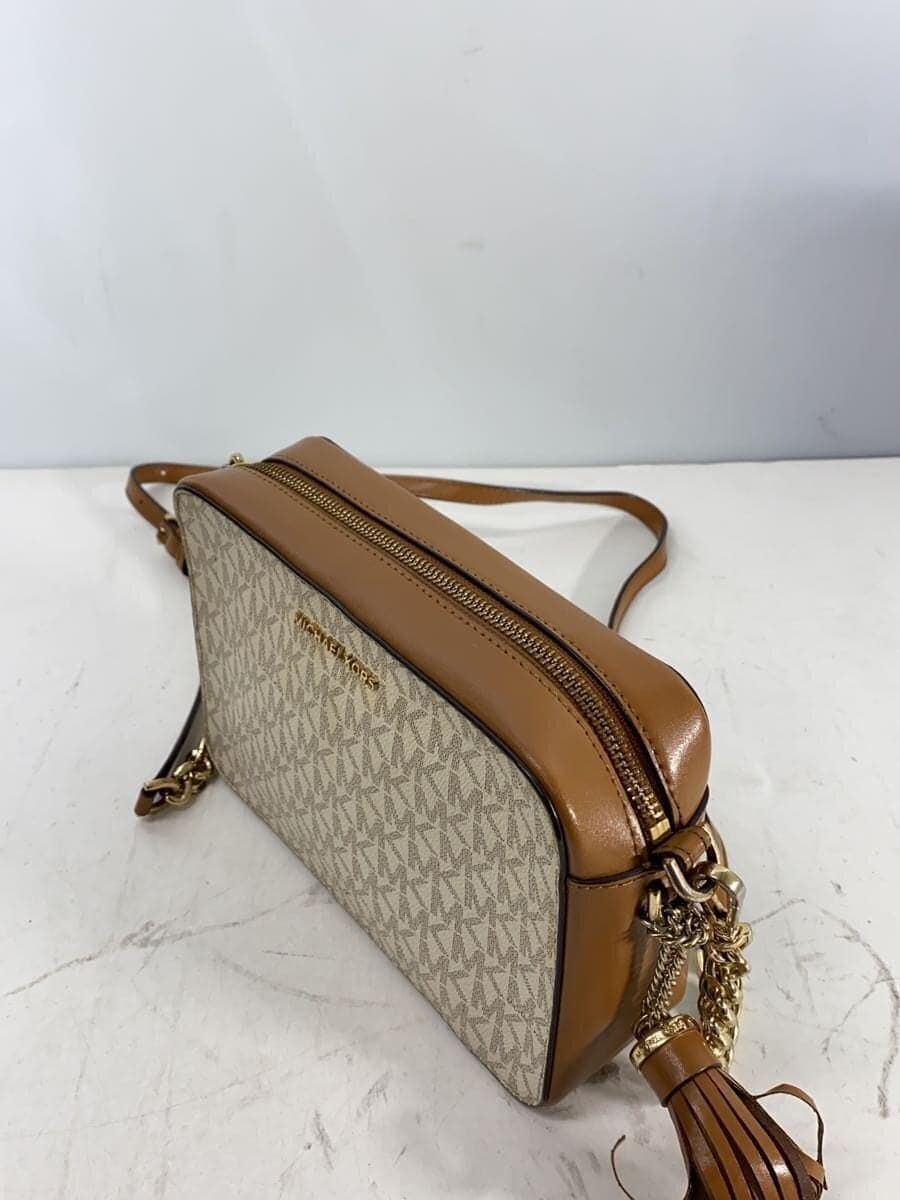 MICHAEL KORS Shoulder Bag BEG All Over Pattern AC-1907 2