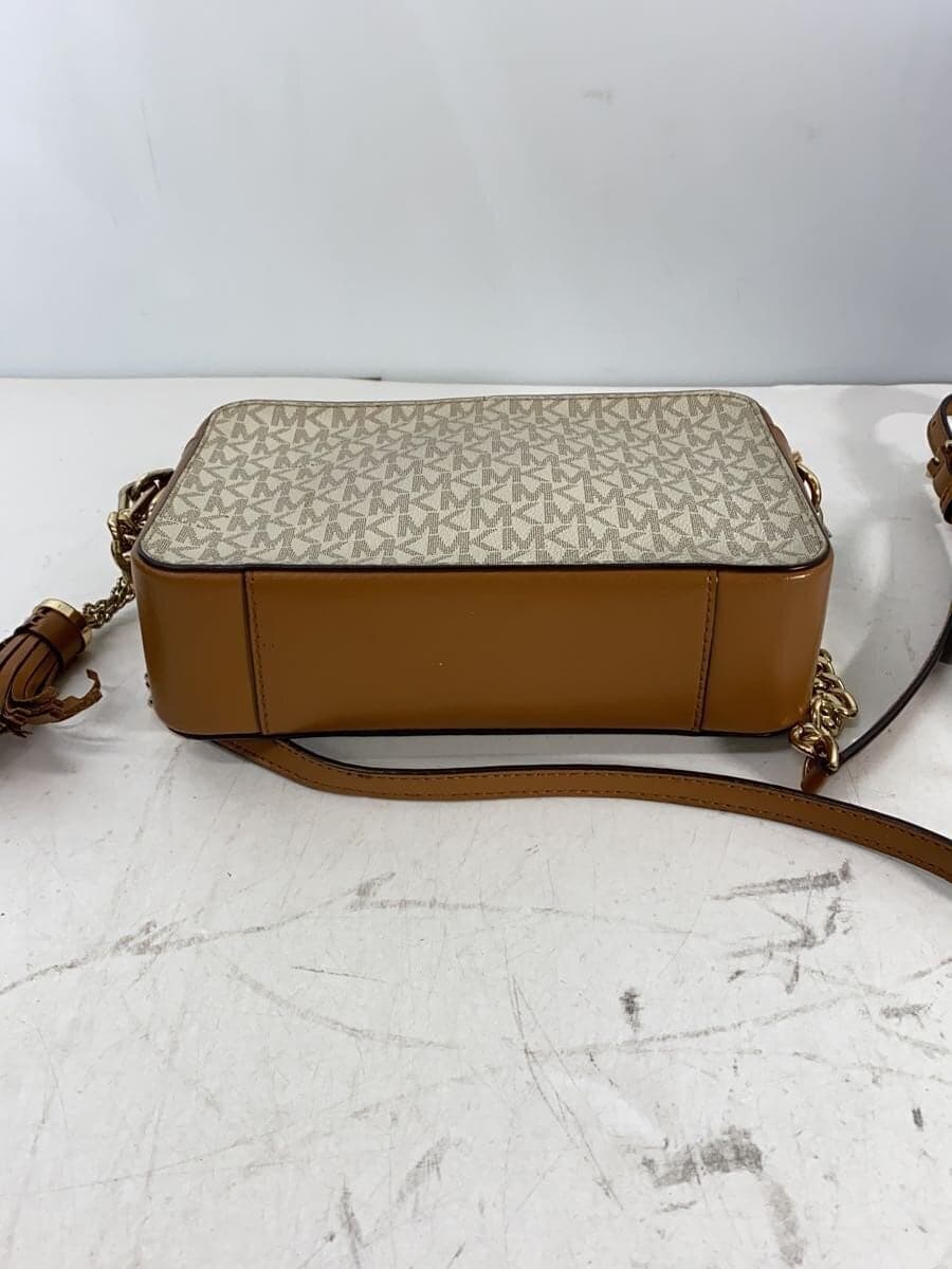 MICHAEL KORS Shoulder Bag BEG All Over Pattern AC-1907 4