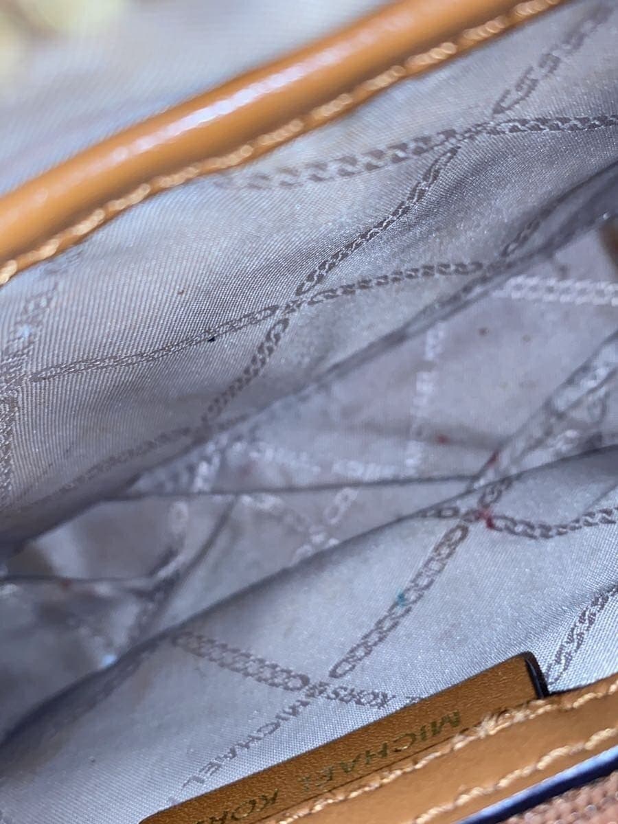 MICHAEL KORS Shoulder Bag BEG All Over Pattern AC-1907 5