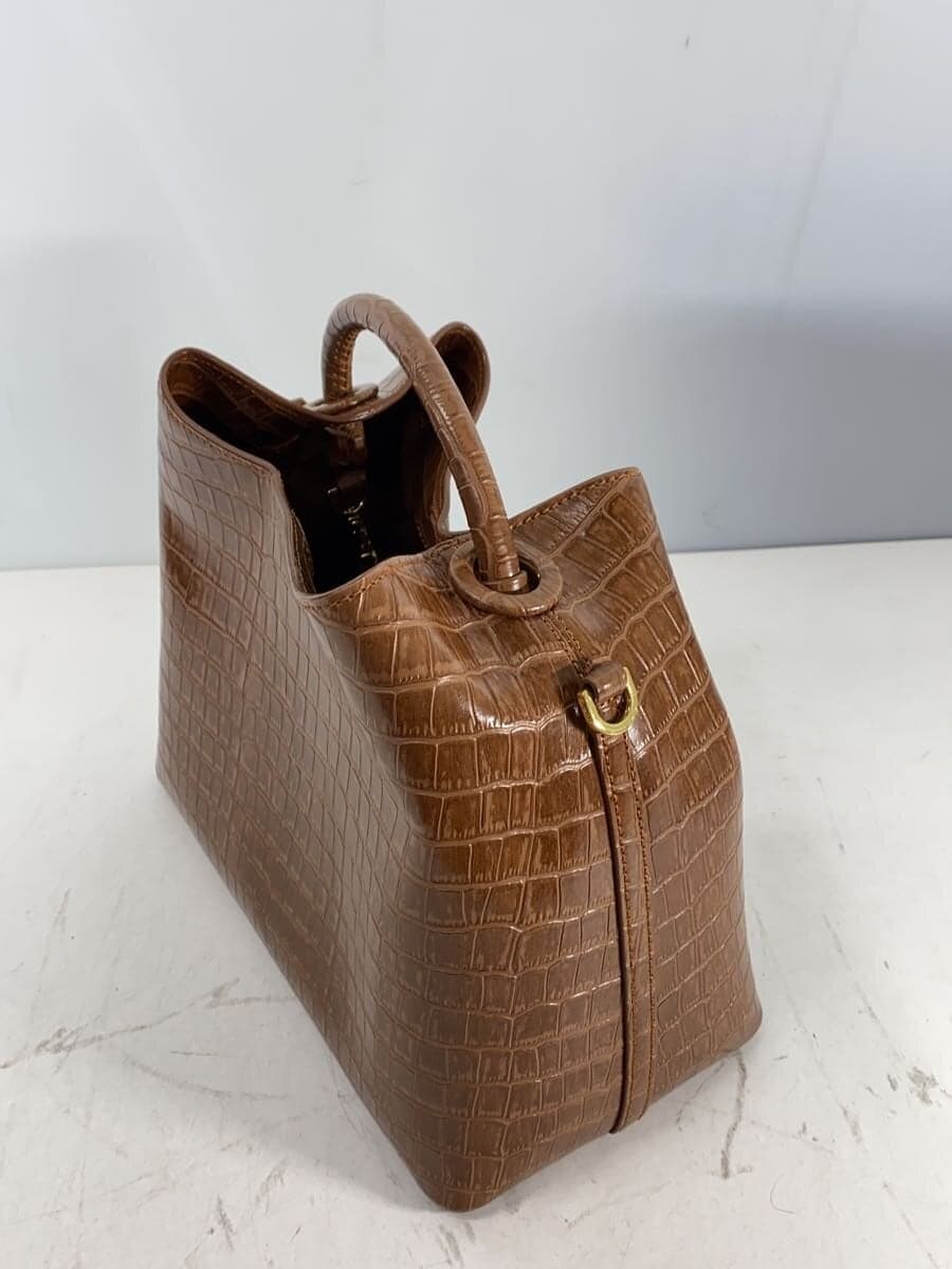 Elleme Shoulder Bag Leather BRW Solid 2