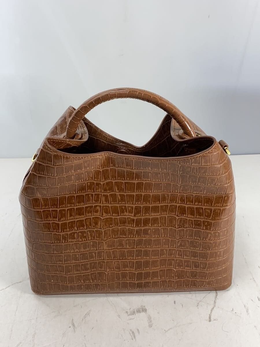 Elleme Shoulder Bag Leather BRW Solid 3