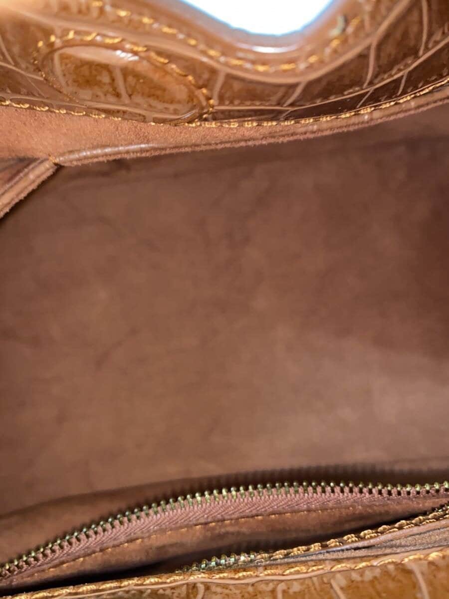 Elleme Shoulder Bag Leather BRW Solid 5