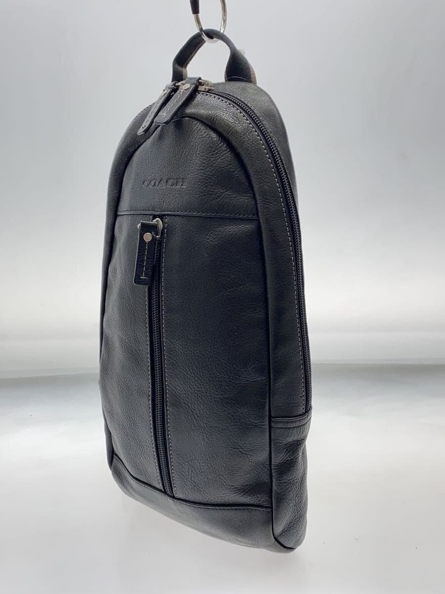 COACH Shoulder Bag_Black Leather BLK F70811 2