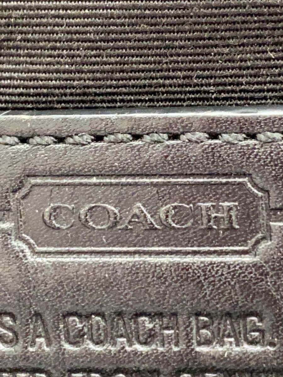 COACH Shoulder Bag_Black Leather BLK F70811 5