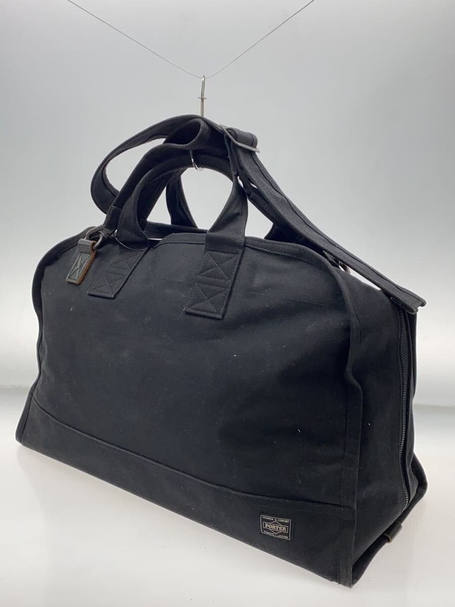 PORTER shoulder bag cotton BLK 2