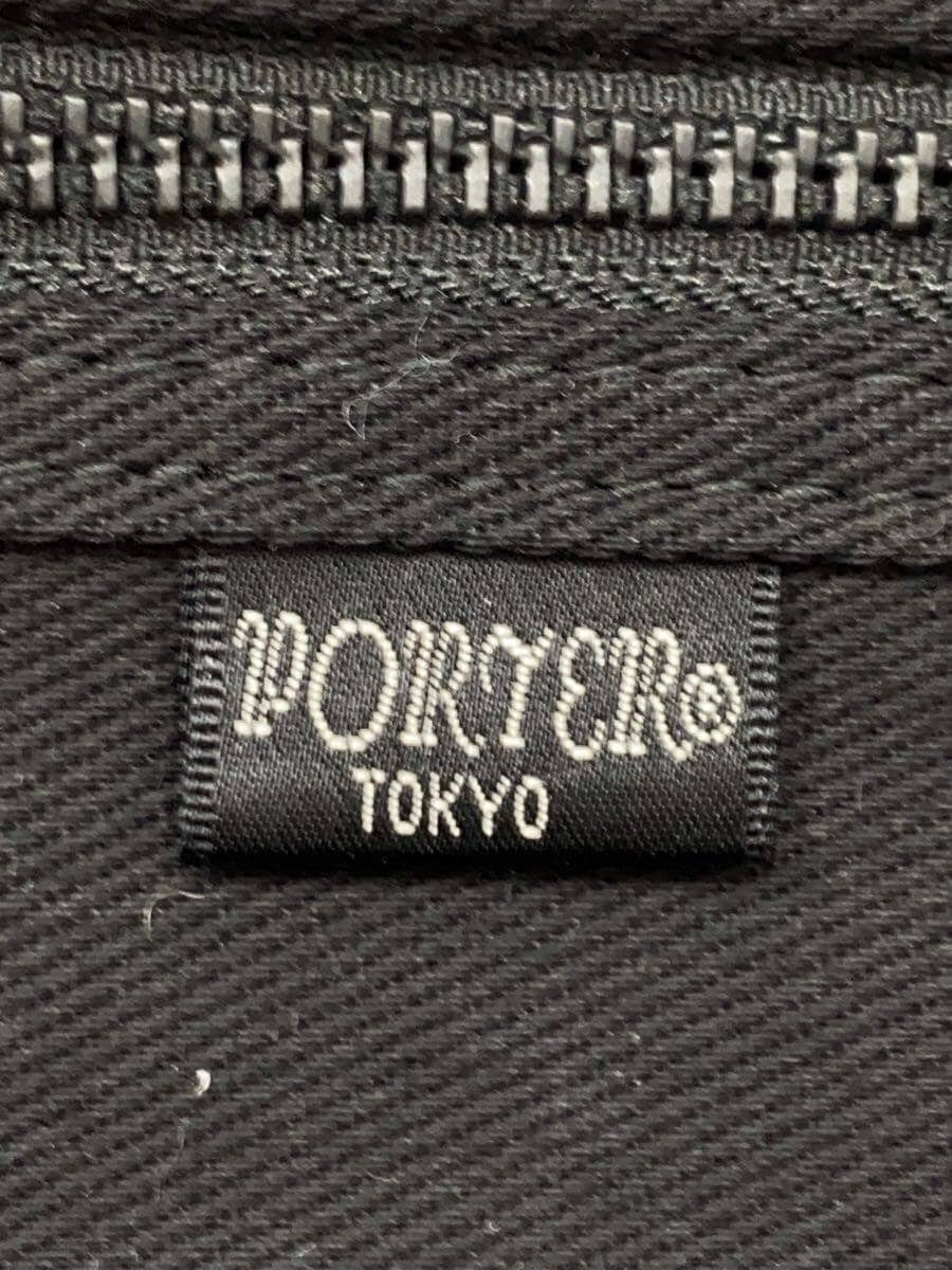 PORTER shoulder bag cotton BLK 5