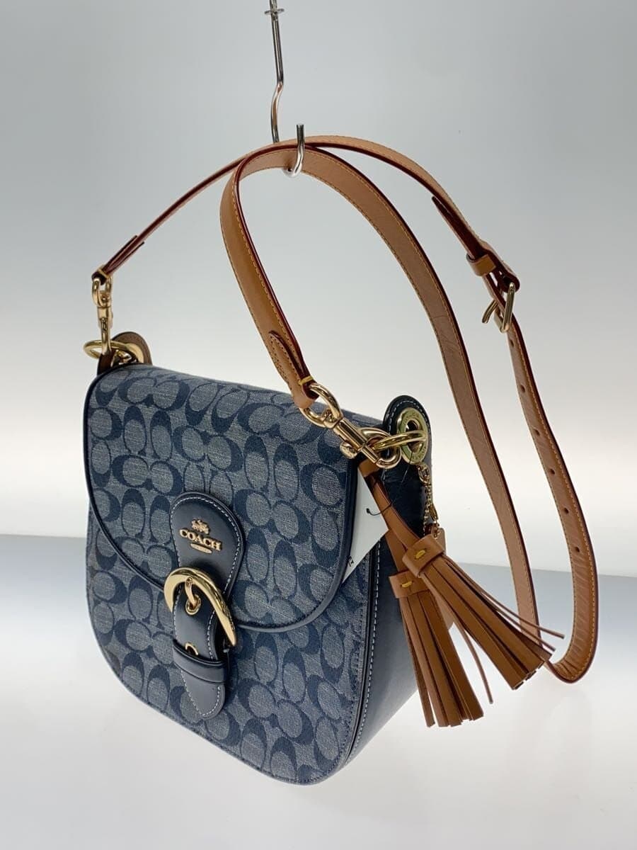 COACH Shoulder Bag NVY All Over Pattern C8514 2