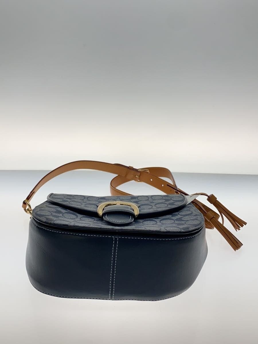 COACH Shoulder Bag NVY All Over Pattern C8514 4