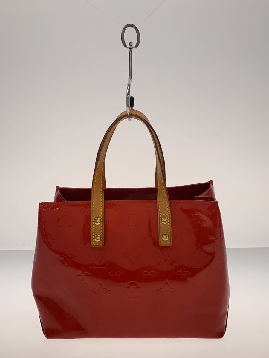 LOUIS VUITTON Lead PM_Monogram Vernis Patent Leather RED All Over Pattern 3