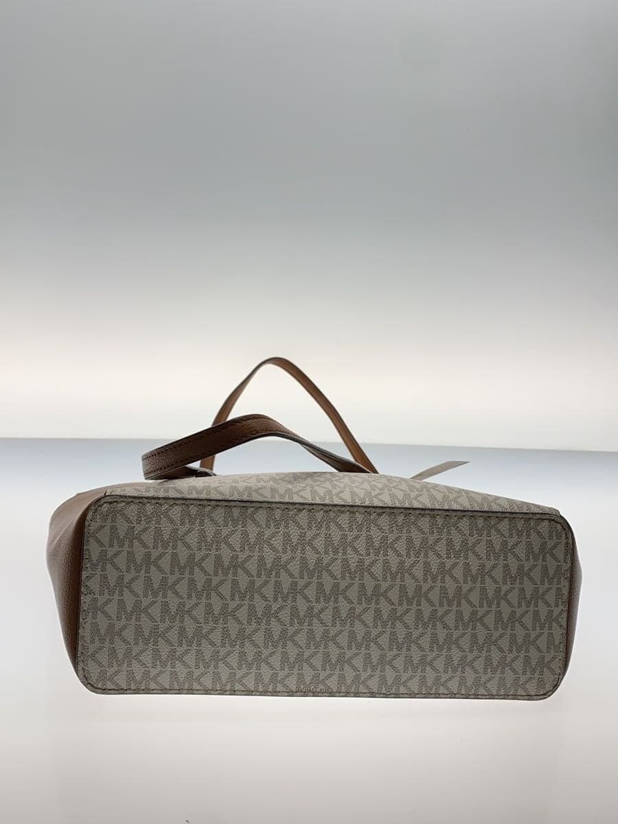 MICHAEL KORS Tote Bag PVC WHT All Over Pattern 35T0GCF3B 4