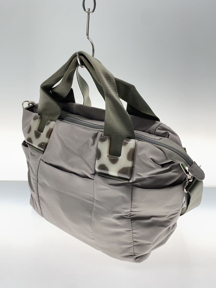 ear PAPILLONNER Handbag Polyester GRY Solid 2