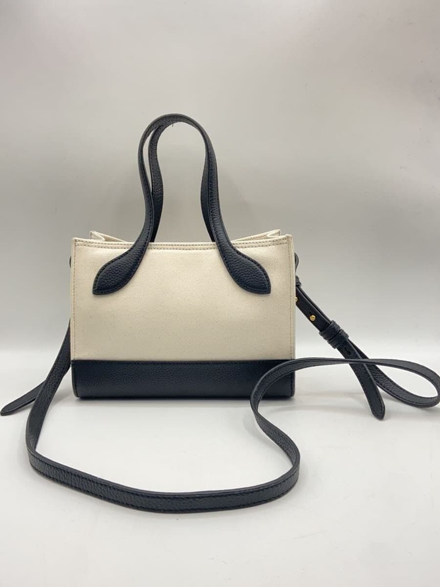 BALLY Shoulder Bag Canvas BLK Solid 3