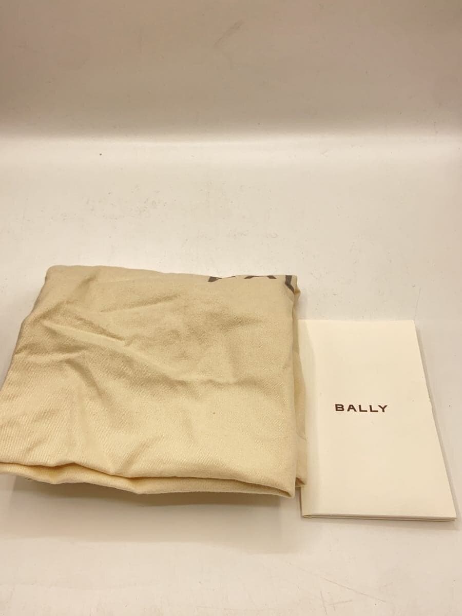 BALLY Shoulder Bag Canvas BLK Solid 7