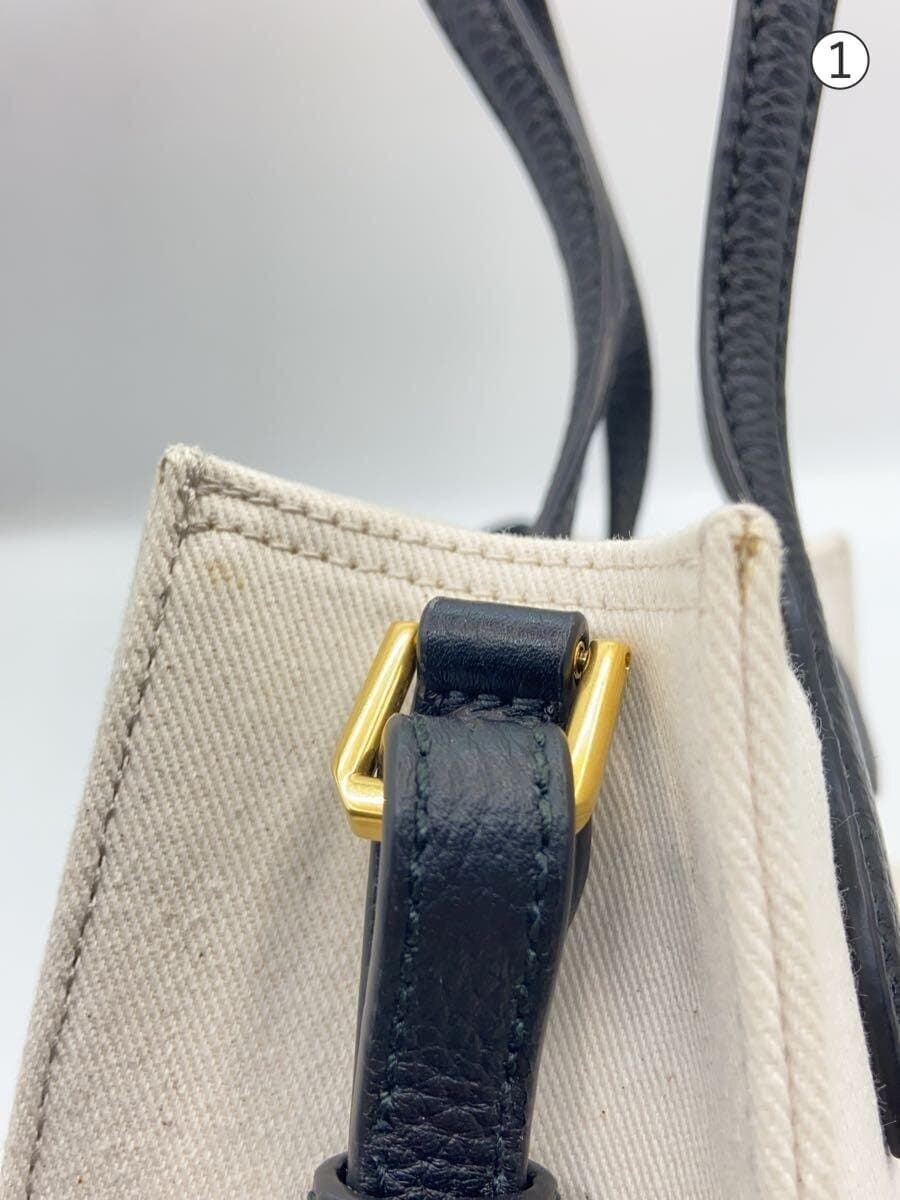 BALLY Shoulder Bag Canvas BLK Solid 8