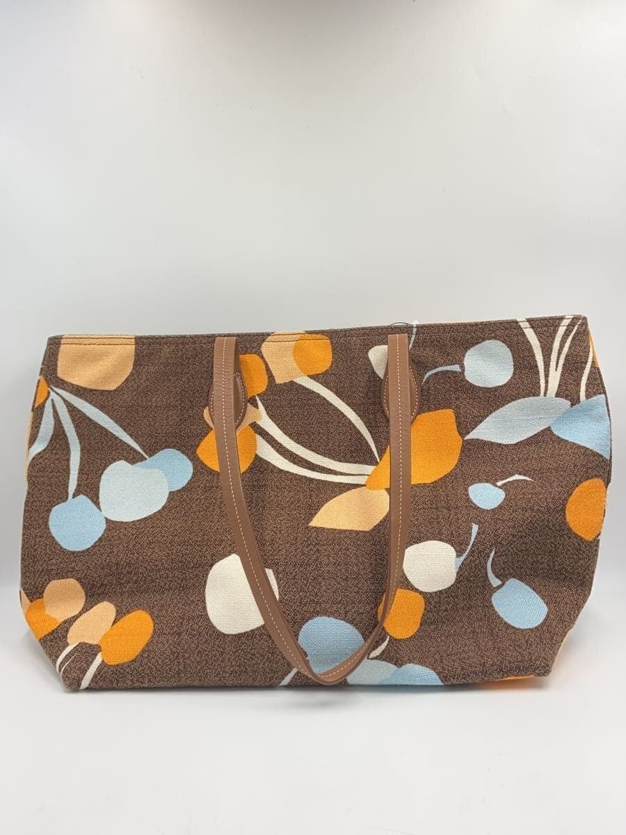 MIU MIU tote bag canvas BRW all-over pattern 5BG126 3